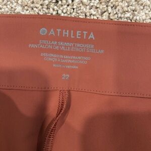 Athleta Stellar Skinny Trouser in Warm Brown